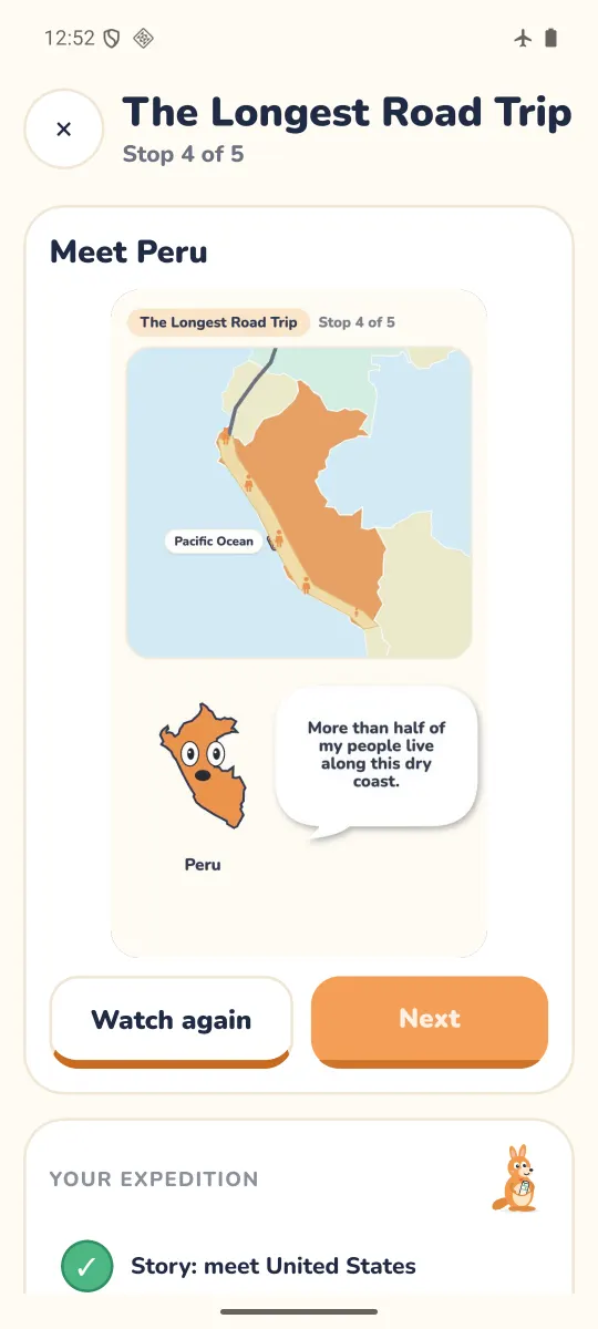 The Longest Road Trip, stop 4 of 5: Peru's character says more than half of its people live along its dry coast